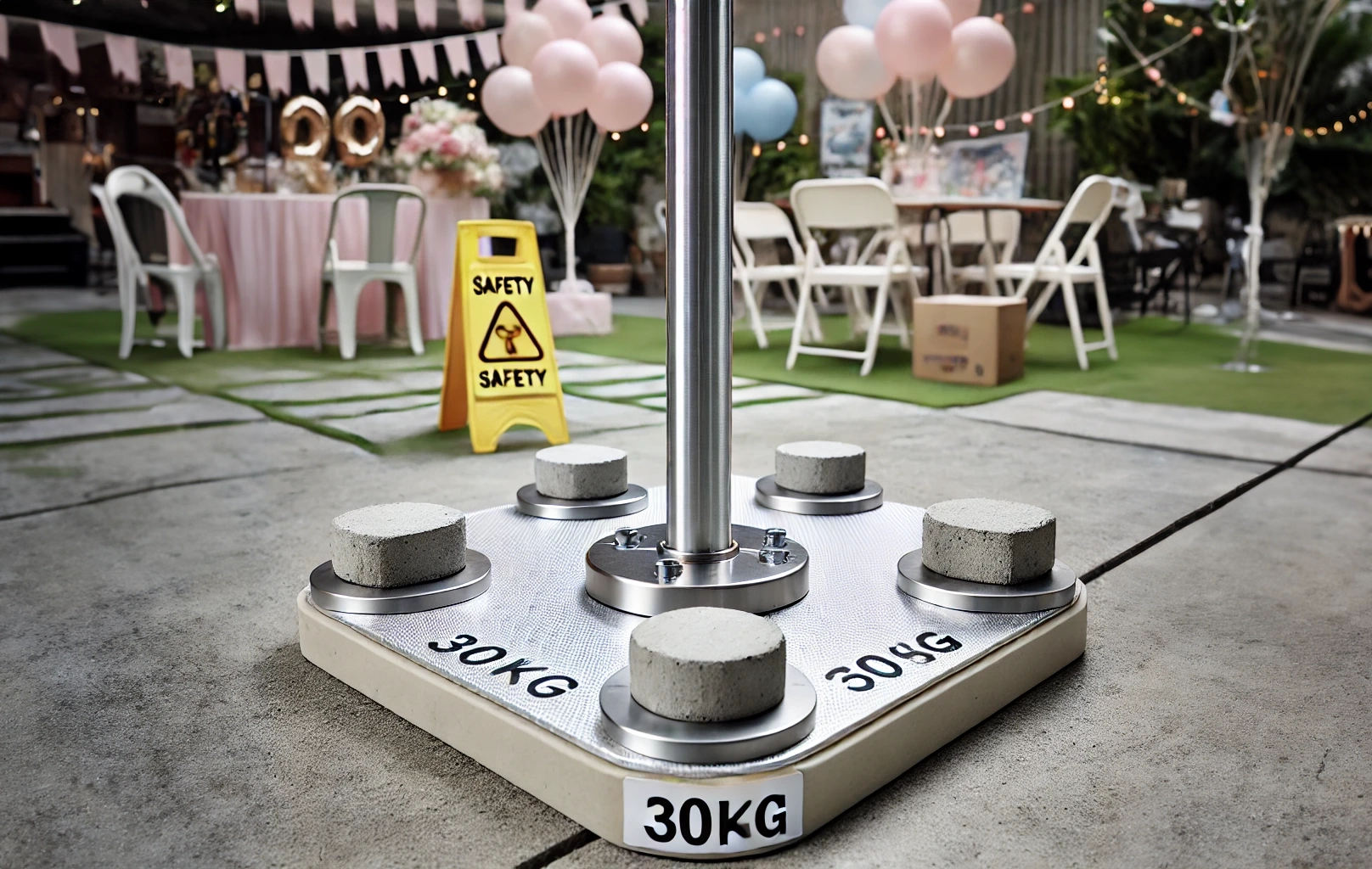 Balloon Arch Safety Base Plates